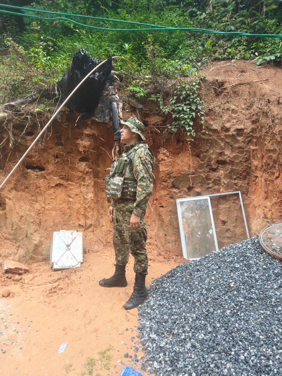 UPAm Juatinga encontra indícios de caça ilegal, construção irregular e corte de árvores na Ilha Grande 